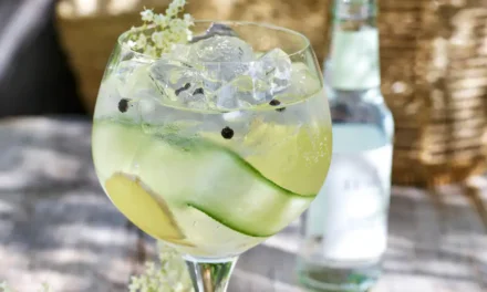 Fűszeres koktél percek alatt: Gin tonic bodzával és gyömbérrel
